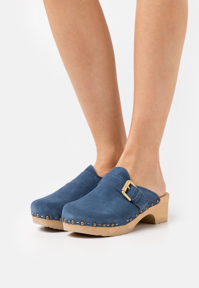 Sabots Rose Foncé/nude Gabor | Exclusif